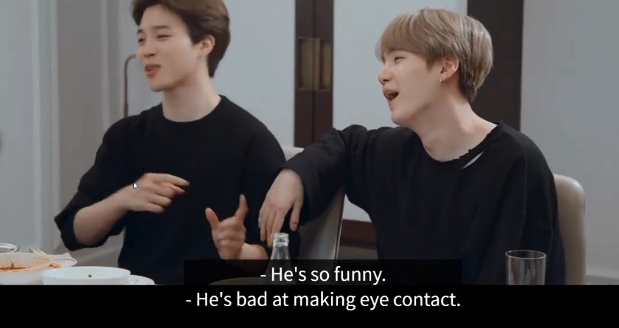 Hài hước chuyện BTS 'bóc phốt' Suga về khả năng giao tiếp bằng ánh nhìn 'dở tệ'