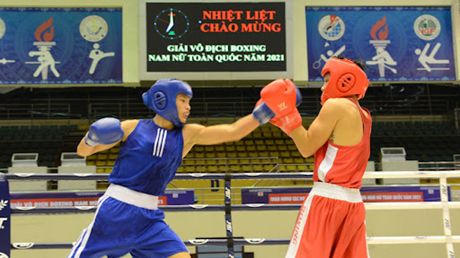 boxing, giải boxing vđqg 2021, giải boxing toàn quốc, trọng tài boxing bị covid, vbf, quyền anh việt nam