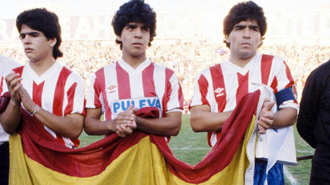 Ngày 3 anh em Maradona thi đấu cho Granada