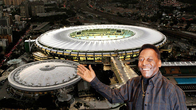 Vua bóng đá Pele, Maracana, Thánh địa Maracana sẽ mang tên vua bóng đá Pele, bóng đá Brazil, Pele, World Cup, huyền thoại Pele, thánh địa Maracan, đội tuyển Brazil