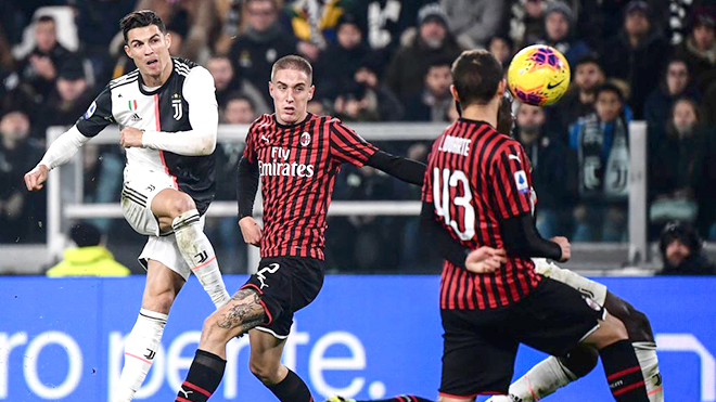 Trực tiếp bóng đá Milan vs Juventus (02h45 ngày 14/2): Khủng hoảng chờ ai?