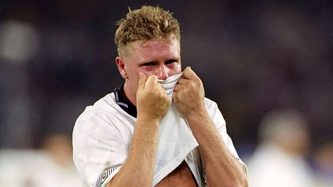 Bong da, Tin tức bóng đá, Tin bóng đá, Paul Gascoigne: từ Italia 90 đến EURO 96, bóng đá, đội tuyển Anh, Gascoigne, World Cup 1990, EURO 1996, Gazzamania, tin bong da
