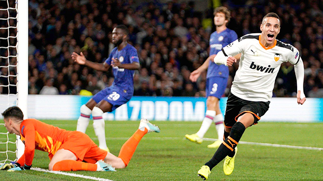 bong da, lich thi dau bong da, truc tiep bong da hôm nay, trực tiếp bóng đá, bong da hom nay, Chelsea 0-1 Valencia, Valencia, C1, Cúp C1, kết quả Cúp C1