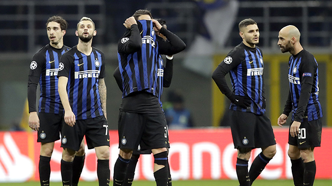 Inter: Tắt điện ở Giuseppe Meazza, loại đau đớn khỏi cúp C1