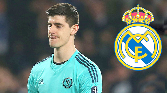 Real Madrid thắp sáng khung gỗ bằng... Courtois