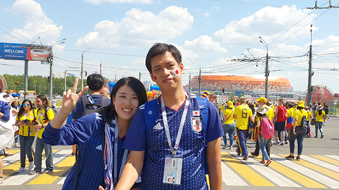 Ký sự World Cup: Trải nghiệm chiến thắng cùng đội tuyển Nhật