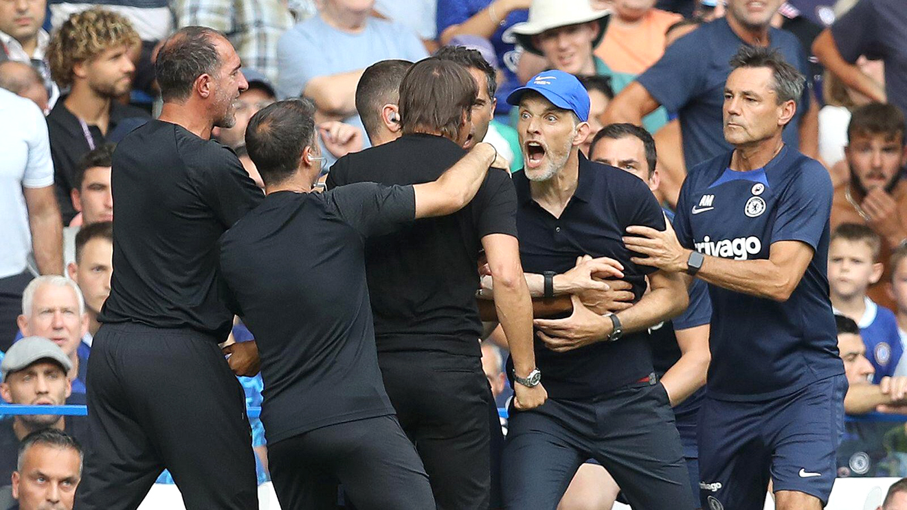 Kịch tính Chelsea vs Tottenham: Ngày Tuchel, Conte chiếm lĩnh sân khấu