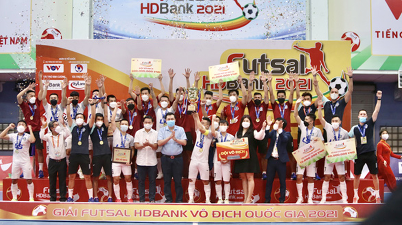 Giải futsal vô địch quốc gia 2022 diễn ra ở Đà Lạt