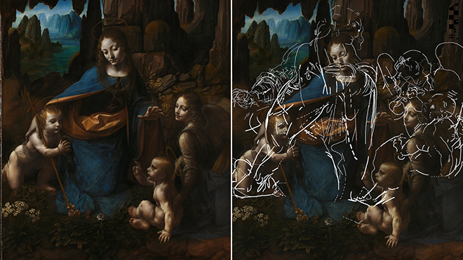 Leonardo Da Vinci, The Virgin Of The Rocks, Phòng Trưng bày Quốc gia London