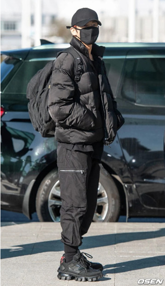 jungkook prada combat boots