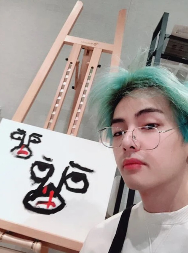BTS, V BTS, V BTS bạn cùng phòng tệ nhất, 4 O’Clock, The Simpsons, Weverse, Yeontan