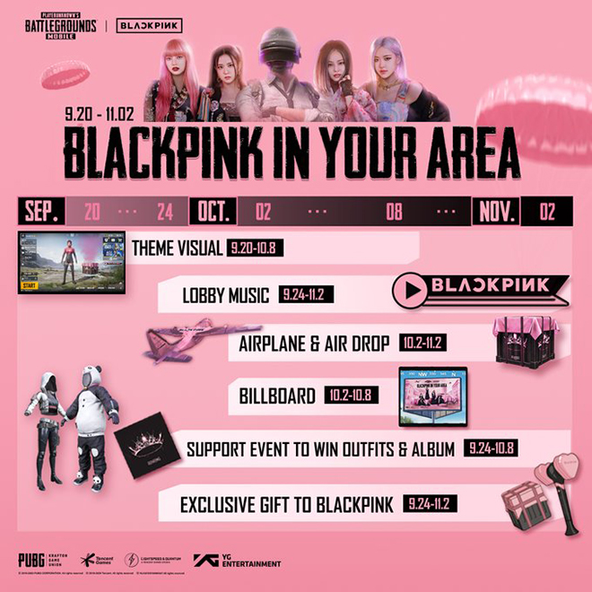 Blackpink, PUBG, How You Like That, THE ALBUM Blackpink, YG Entertainment