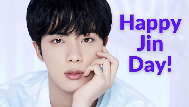 BTS. Sinh nhật Jin BTS. Happy Seokjin Day. Happy Jin Day. Quà mừng sinh