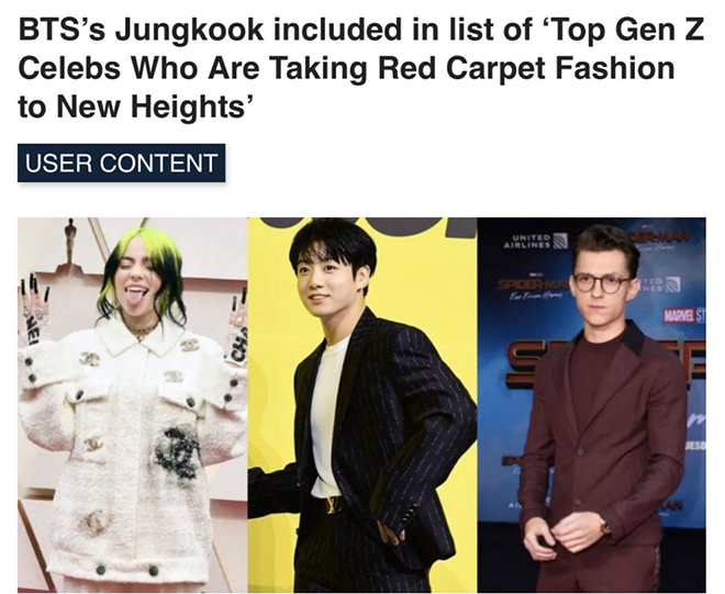 BTS, Jungkook, Jungkook BTS được tôn vinh trong giới thời trang, Sinh nhật Jimin