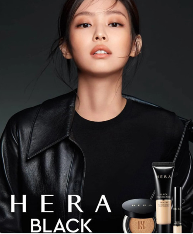 Blackpink, Jennie, Jennie Hera, Jennie Blackpink dữ dội với Hera, HERA BLACK, Jennie Blackpink trông dữ dội trong chiến dịch quảng cáo mới, Blackpink tin tức