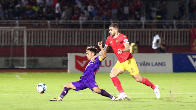VIDEO bàn thắng Sài Gòn FC 1-1 Hồng Lĩnh Hà Tĩnh: Chia điểm trên sân Thống Nhất