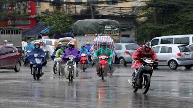 Phía Tây Bắc Bộ có mây, chiều tối và đêm có mưa rào và dông vài nơi, ngày nắng.