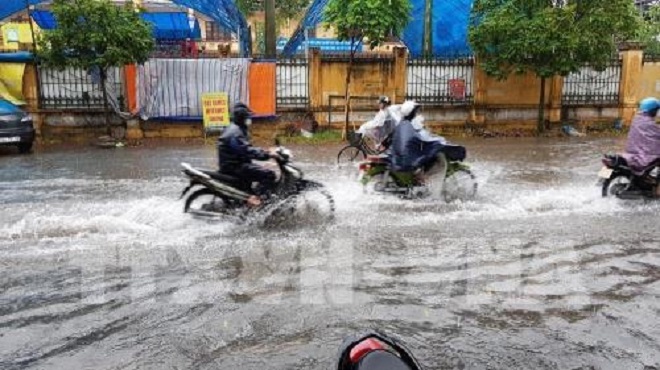 Mưa diễn ra trên cả 3 miền từ đêm 27/7