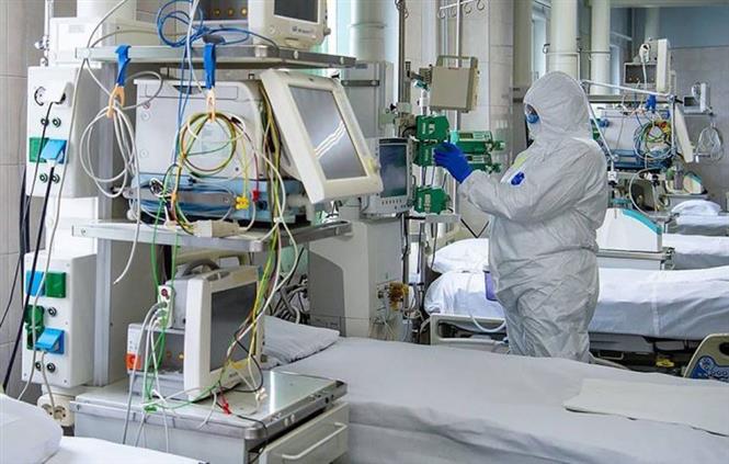 Nga ghi nhận thêm 16.202 ca nhiễm mới và 346 ca tử vong trong 24 giờ qua. Đây là số ca tử vong do COVID-19 cao nhất nước này trong vòng một ngày. Ảnh: Sputnik/TTXVN