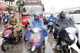 Bắc Bộ có mưa