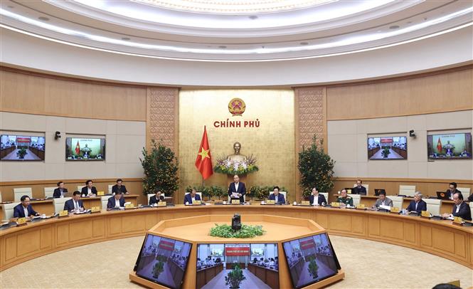 Trong ảnh: Thủ tướng Nguyễn Xuân Phúc phát biểu. Ảnh: Thống Nhất - TTXVN