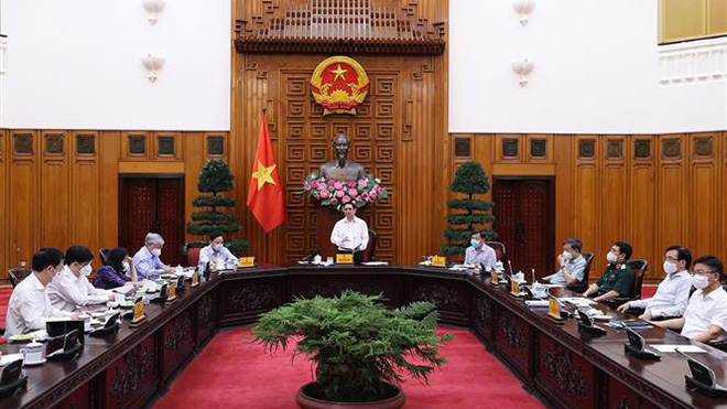 Thủ tướng Phạm Minh Chính chủ trì kiện toàn Ban Chỉ đạo Quốc gia phòng chống dịch Covid-19