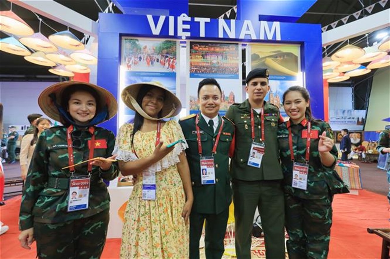Army Games 2022, không gian văn hóa Việt Nam tại Army Games 2022