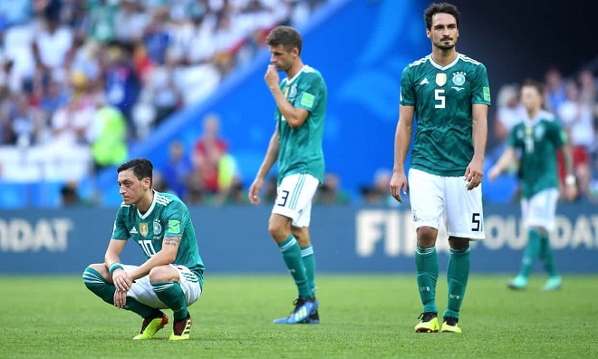 Ấn tượng World Cup: Đội tuyển Đức thất bại không thể bào chữa