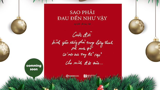'Kỷ lục gia' bán thơ Phong Việt và tập 'ngôn tình' 'Sao phải đau đến như vậy'
