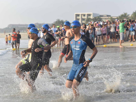 Ironman 70.3 là cuộc thi khắc nghiệt nhất thế giới. Ảnh: TC