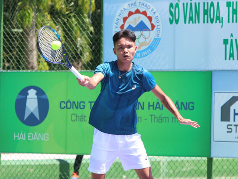 Tay vợt Trịnh Linh Giang. Ảnh: TT