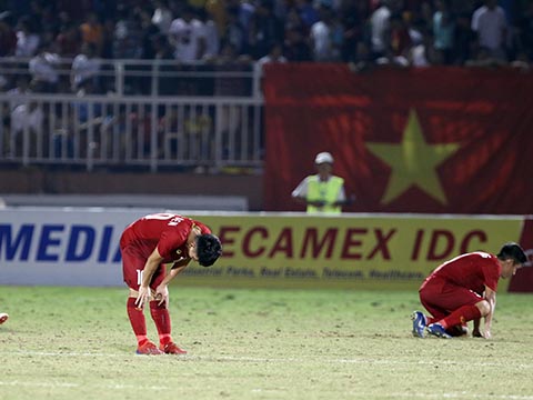 U18 Việt Nam đã không để lại nhiều ấn tượng ở giải đấu họ có ưu thế lớn trên sân nhà lần này. Ảnh: Tuấn Hữu