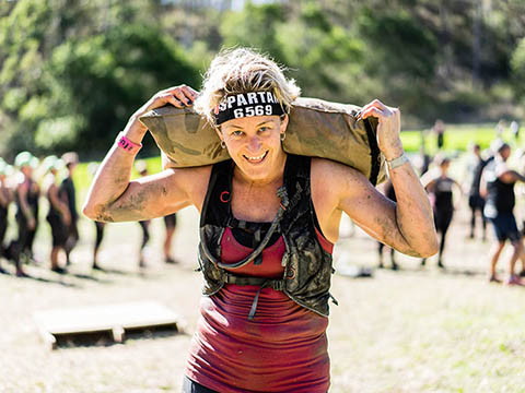 Spartan Race là hành trình vượt qua giới hạn bản thân đầy gian khổ. Ảnh: BTC