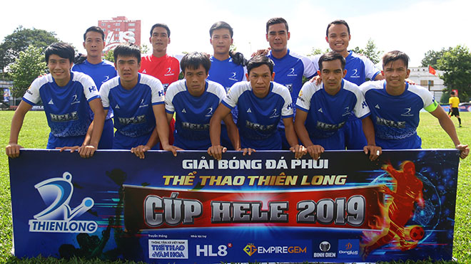 Kịch tính ở Giải bóng đá 'phủi' Thể thao Thiên Long Cúp Hele 2019