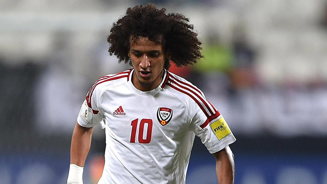 "Messi châu Á" Omar Abdulrahman là cái tên đáng chú ý nhất của UAE trận tới