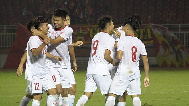 Các cầu thủ U19 Việt Nam hiện tại có thể là học trò của thầy Park trong tương lai rất gần. Ảnh: Linh Phạm