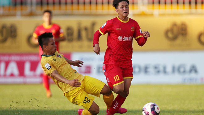 Minh Bình, Hữu Thắng, Park Hang Seo, giải hạng Nhất quốc gia 2021, bóng đá, tin bóng đá, giải hạng Nhất, vòng 2 giải hạng Nhất Quốc gia 2021