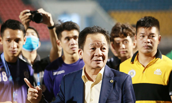 bầu Đức, HAGL, Hà Nội FC, HAGL vs Hà Nội, bóng đá hôm nay, bóng đá Việt Nam, tin bóng đá, tin tuc bong da, bảng xếp hạng V-League 2021, vòng 10 V-League 2021, bầu Hiển, bầu Đức