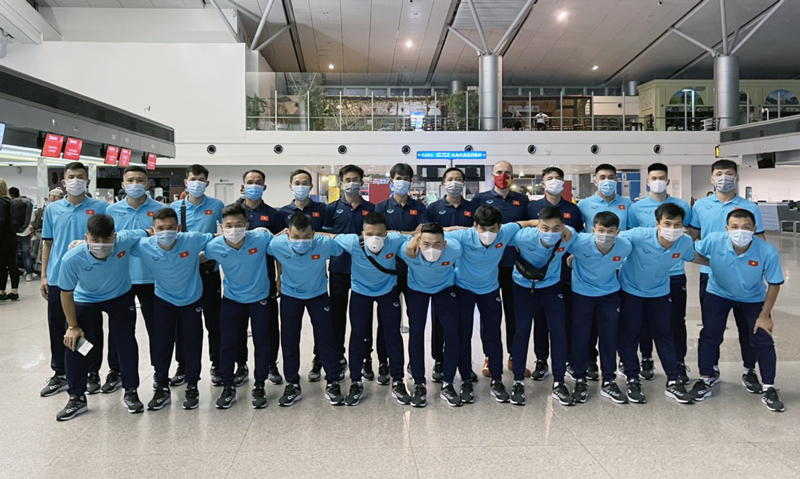 Futsal Việt Nam sẽ có mặt tại Tây Ban Nha để tập huấn từ ngày 25-8 trước khi tới Lithuania dự World Cup. Ảnh: VFF