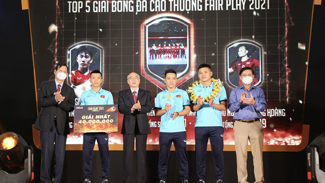 Đội tuyển futsal Việt Nam được tôn vinh Fair Play