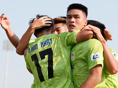 Tiền đạo U23 Việt Nam tỏa sáng ở giải hạng Nhất 
