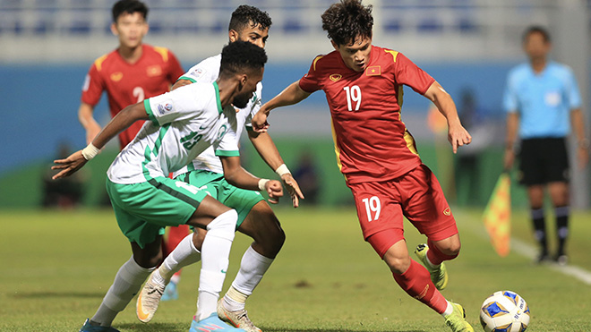 Thanh Nhân là phát hiện của U23 Việt Nam ở VCK U23 châu Á 2022. Ảnh: Song Ngọc