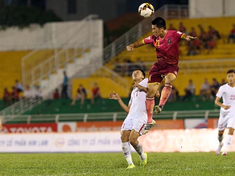 Đình Trọng vẫn là trung vệ số 1 của Sài Gòn mùa giải 2018