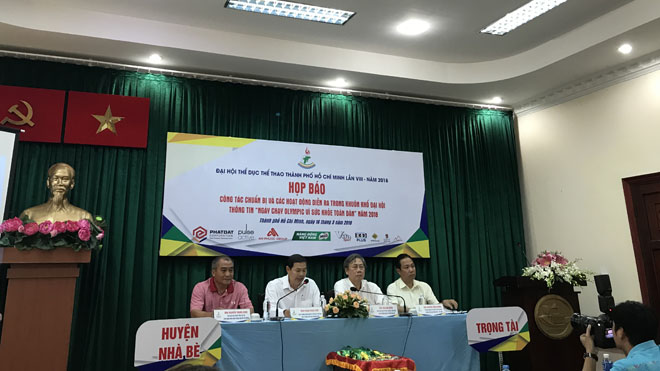 TP.HCM tưng bừng hưởng ứng Đại hội TDTT 2018