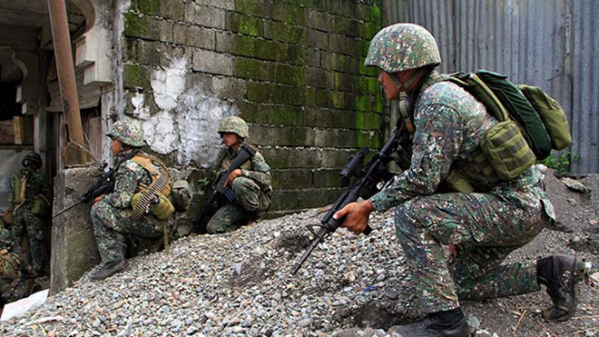 Quân đội Philippines ‘chật vật’ đuổi phiến quân Hồi giáo khỏi Marawi