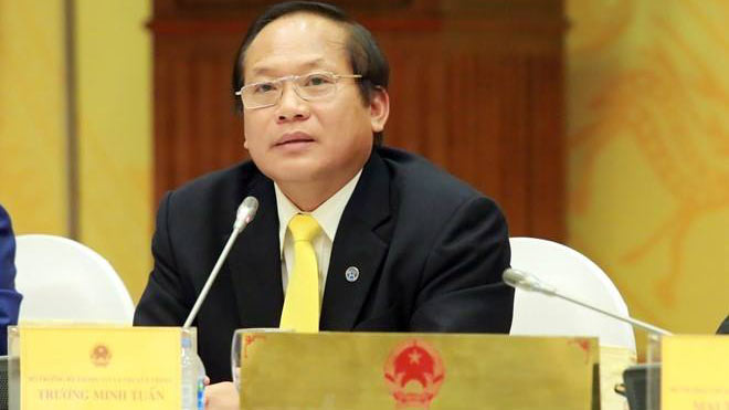 Thi hành quyết định kỷ luật cảnh cáo đối với Bộ trưởng Trương Minh Tuấn
