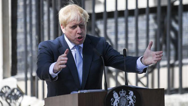 Tân Thủ tướng Boris Johnson hứa hẹn 'thời kỳ hoàng kim' cho nước Anh