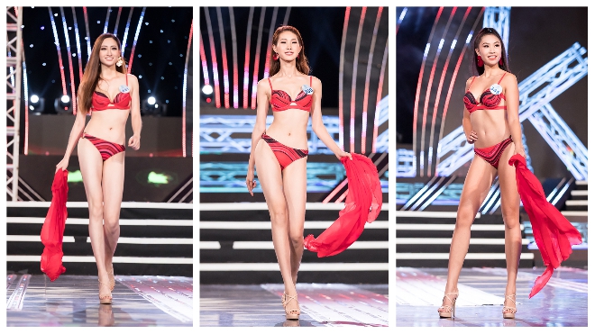 Chung khảo phía Bắc Miss World Việt Nam: Cận cảnh phần thi bikini nỏng bỏng được mong đợi nhất