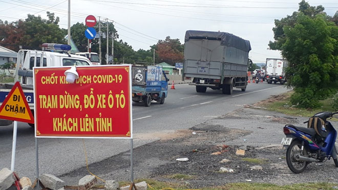 Bình Thuận: Dừng hoạt động các chốt kiểm soát dịch Covid-19 liên ngành