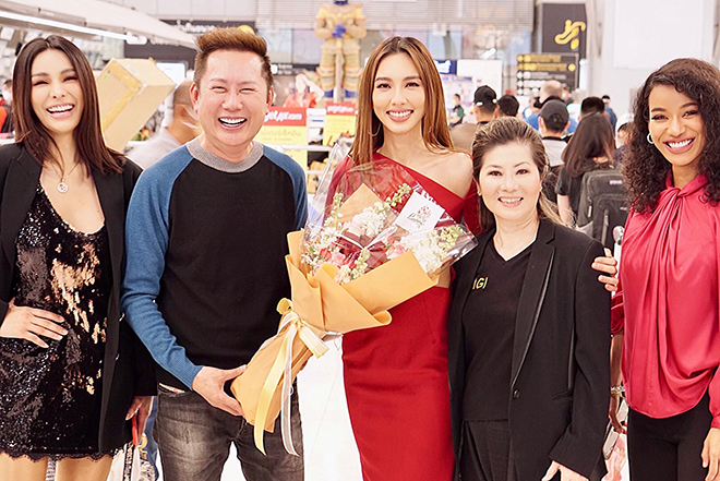 Thùy Tiên về Việt Nam sau 1 tháng đăng quang Miss Grand